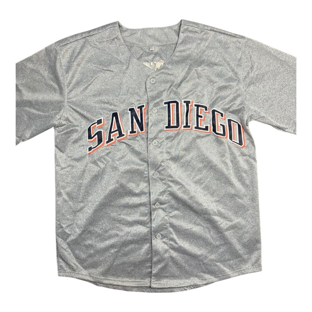 San Diego Padres Tony Gwynn #19 Baseball Jersey Stitched Gray